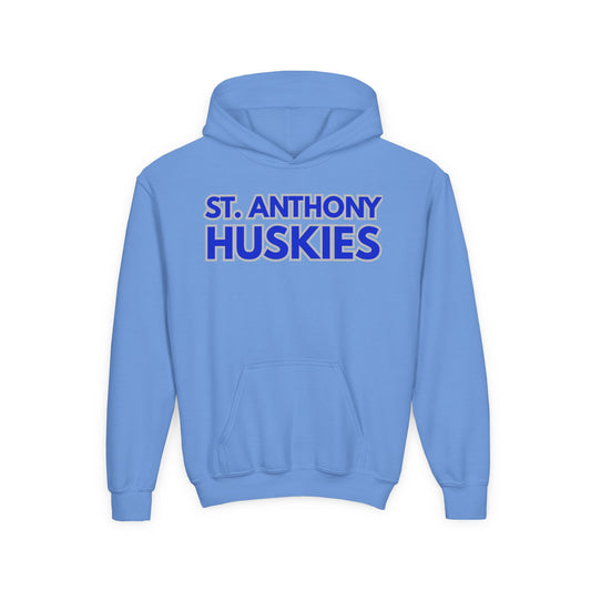 Youth Hoodie — Saint Anthony Huskies Mascot Pullover