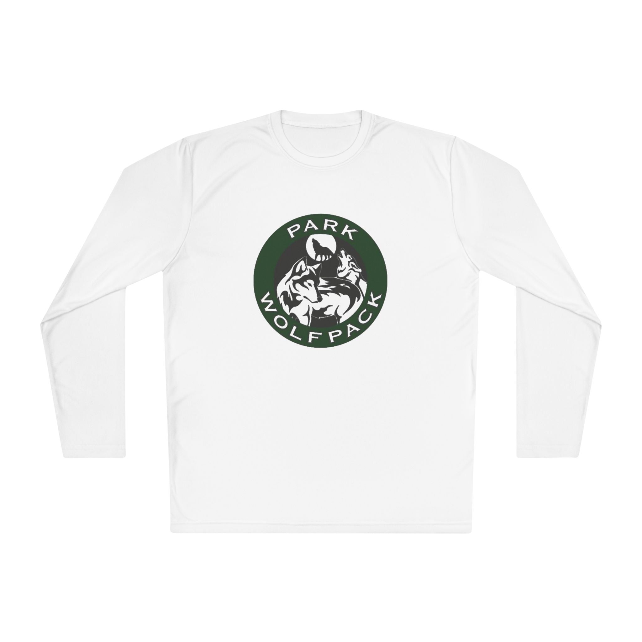 Unisex Lightweight Long Sleeve Tee - Park Wolfpack Design
