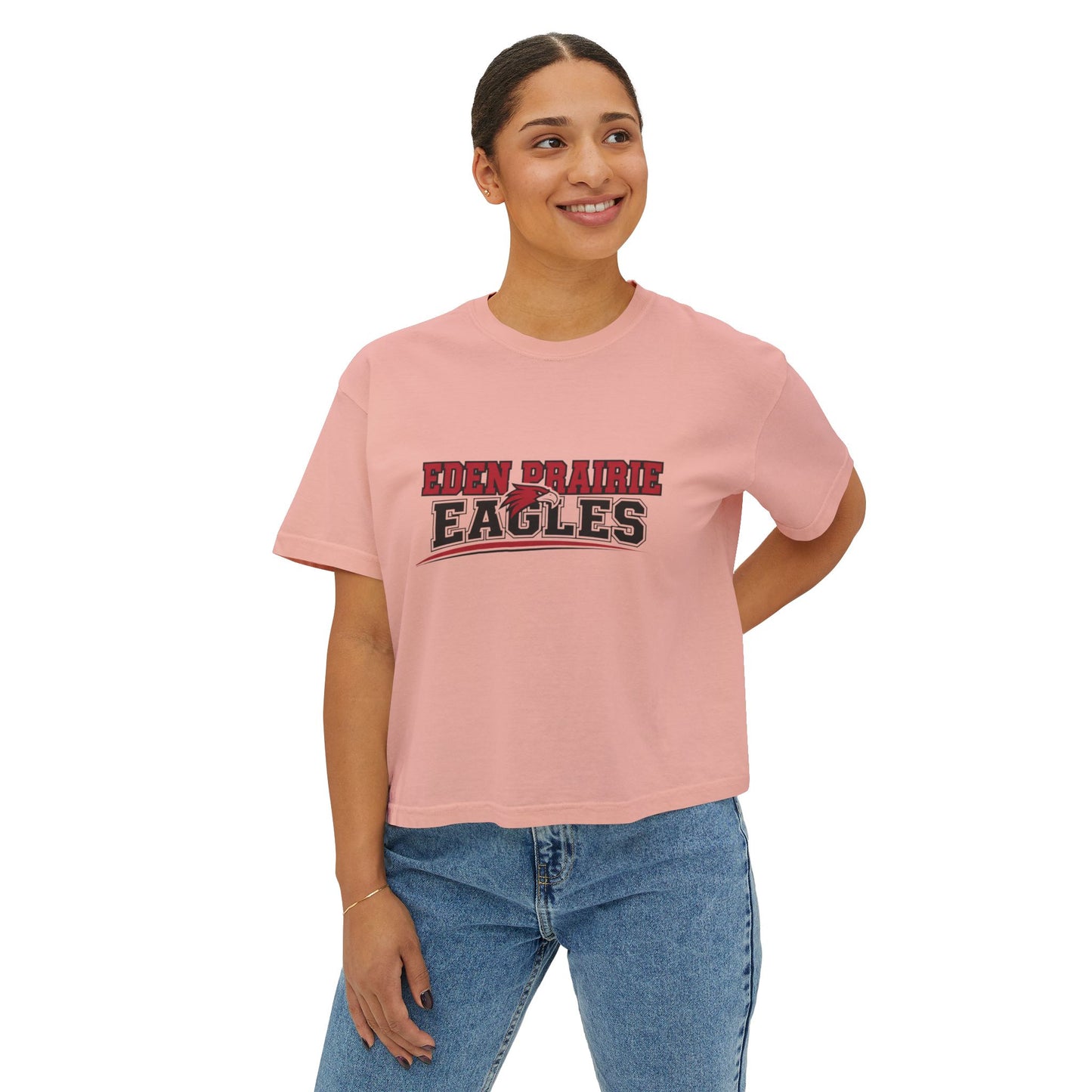 Eden Prairie Eagles Casual Women's Boxy Tee