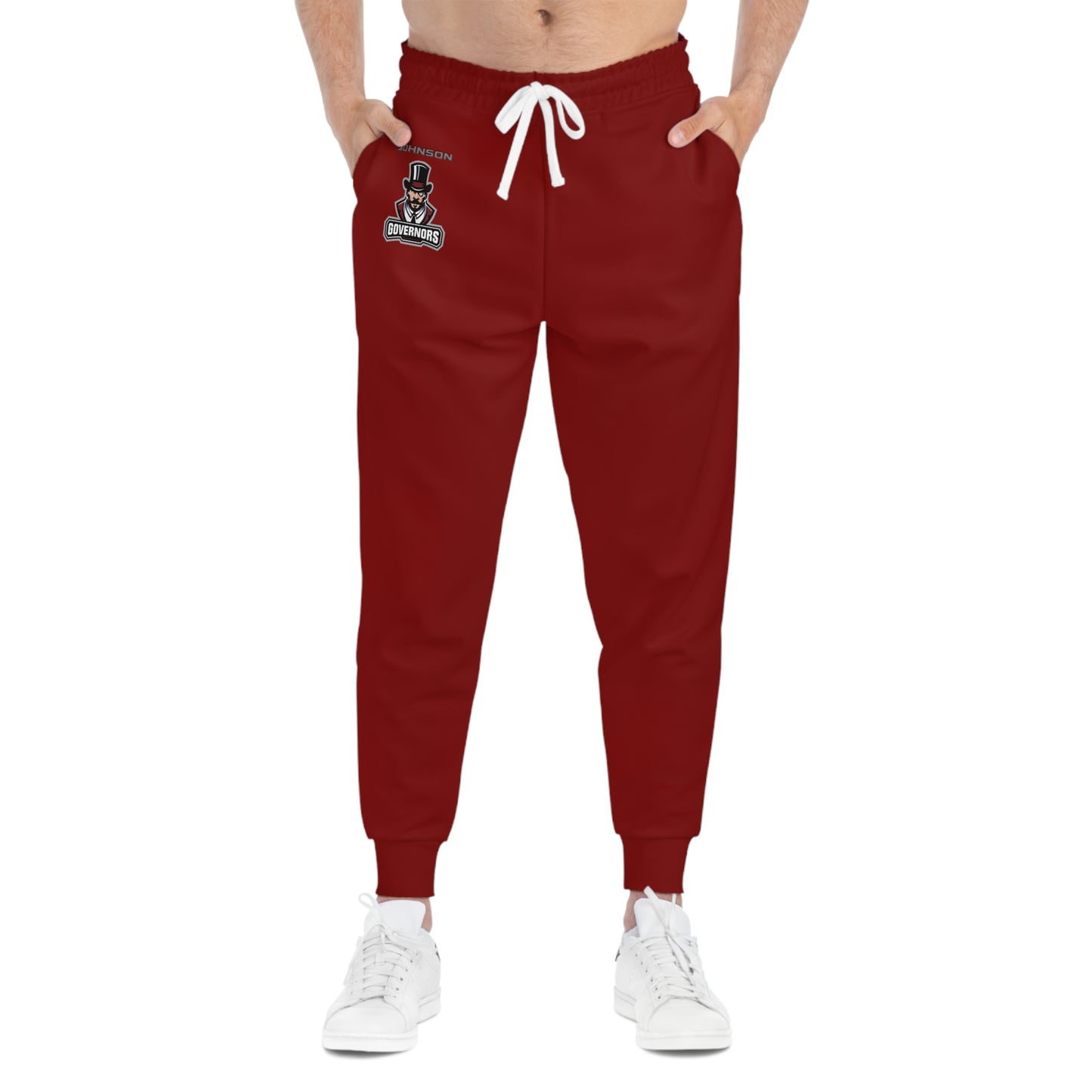 Saint Paul Johnson Maroon Athletic Joggers - Comfortable & Stylish Sportswear