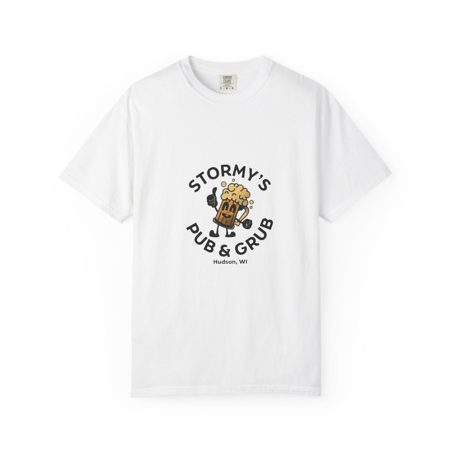 Pub & Grub T-Shirt — 'Stormy's Pub & Grub' Cheers Beer Logo Tee