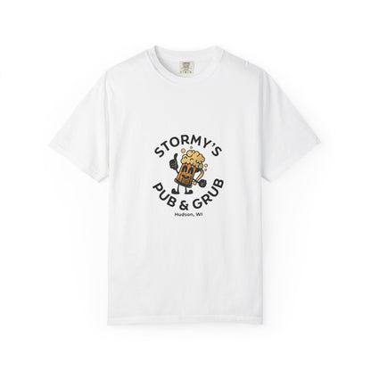 Pub & Grub T-Shirt — 'Stormy's Pub & Grub' Cheers Beer Logo Tee