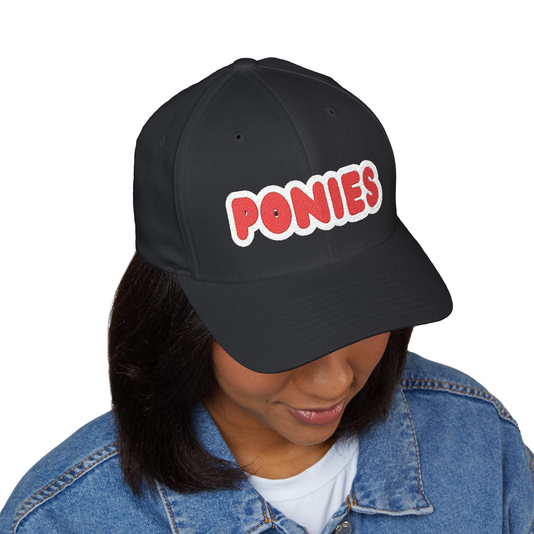 Stillwater Ponies Embroidered Cap - Structured Baseball Hat