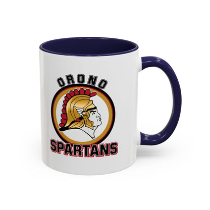 Orono Spartans Accent Coffee Mug - Stylish 15 oz or 11 oz