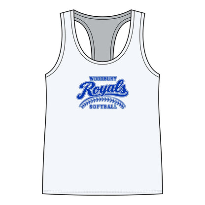 Woodbury Royals Softball Women’s Racerback Tank