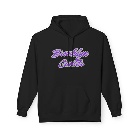 Brooklyn Center Centaurs Black Script Hoodie