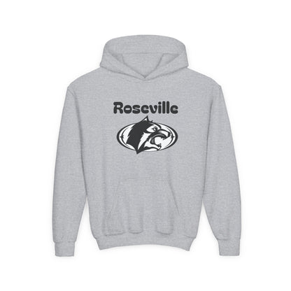 Roseville Raiders Youth Sporty Hoodie, Perfect for Casual Wear