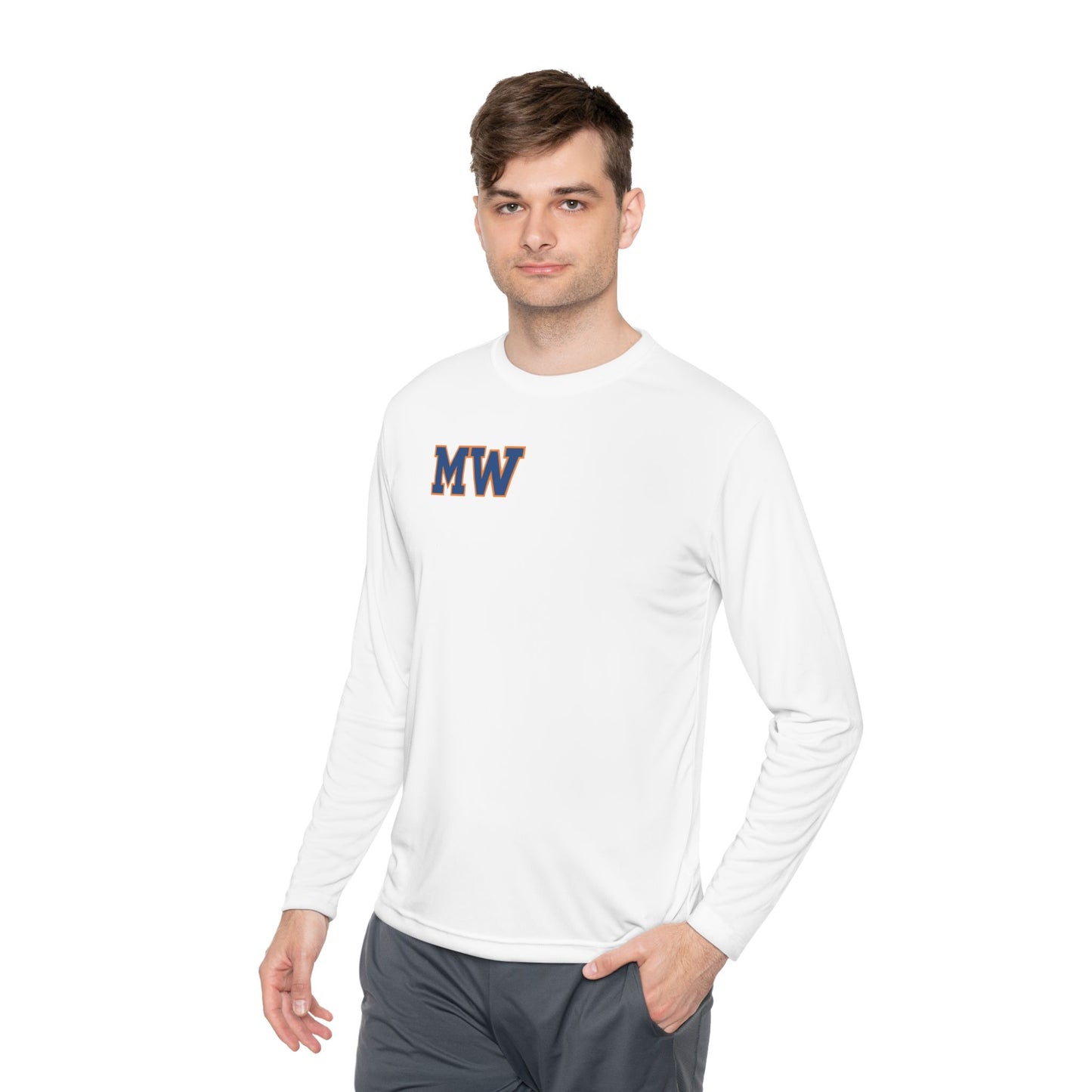 Minneapolis Washburn MW Monogram Long Sleeve Tee — Classic College-Style Lightweight Shirt