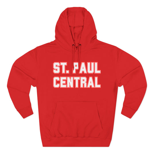 Saint Paul Central Hoodie - Classic School Fleece Pullover