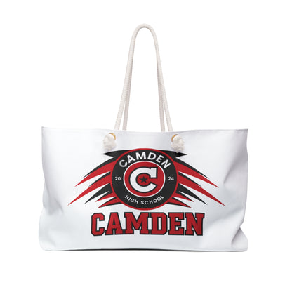 Minneapolis Camden High School Weekender Bag — Athletic Logo Travel Tote