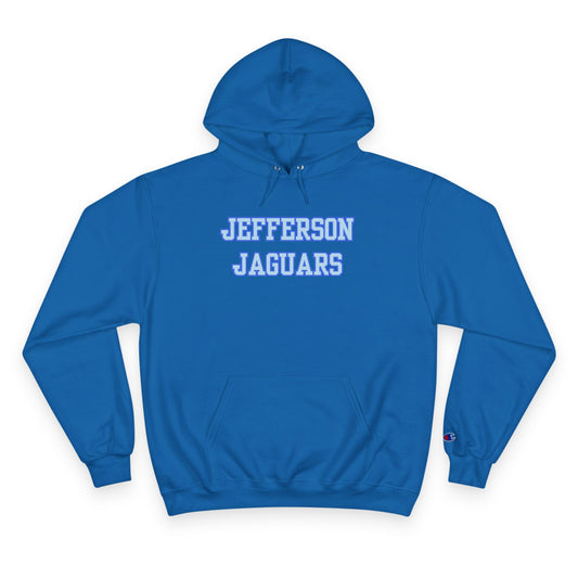 Bloomington Jefferson Jaguars  Champion Hoodie — Retro Collegiate Pullover