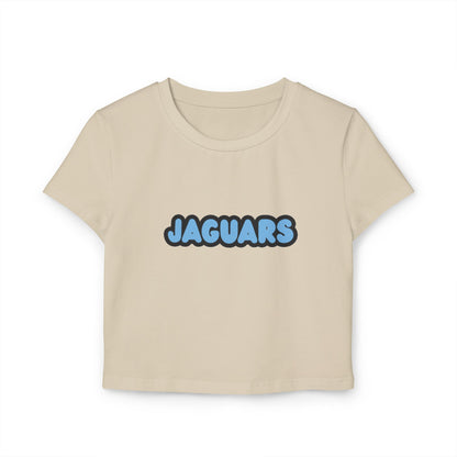 Bloomington Jefferson Jaguars Women’s Baby Tee - Retro Graphic Top for Casual Vibes