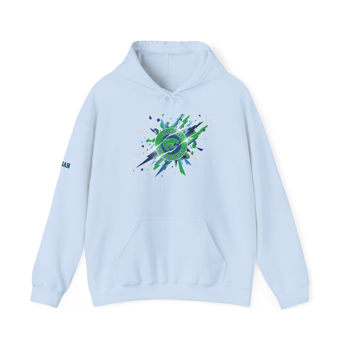 Eagan Wildcats Badge Hoodie