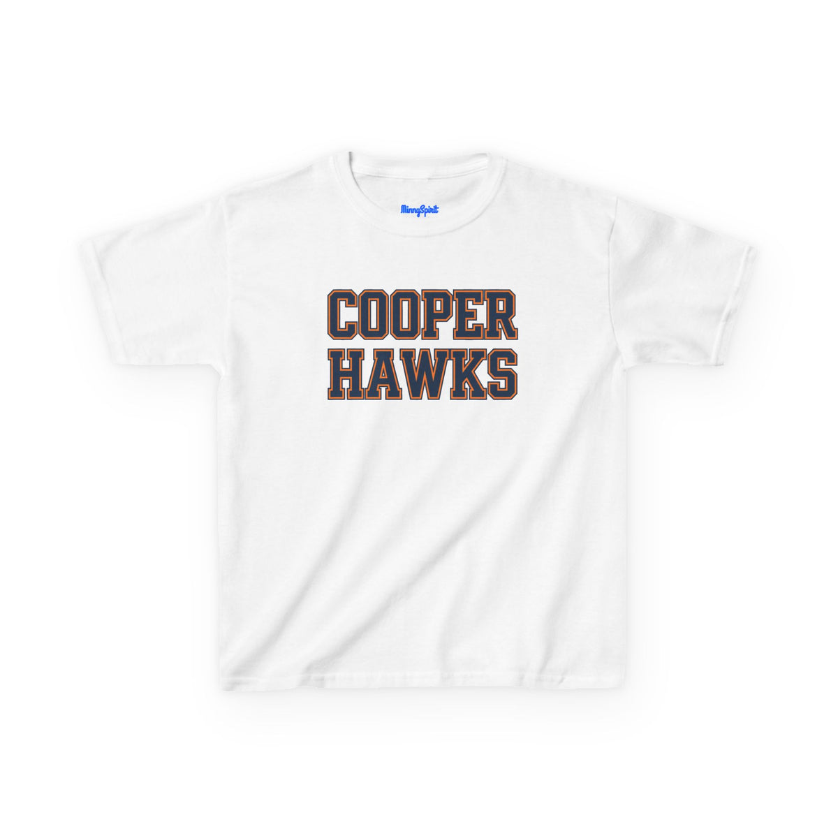 Cooper Hawks Kids T-Shirt — Youth School Spirit Tee with Cooper Hawks Logo