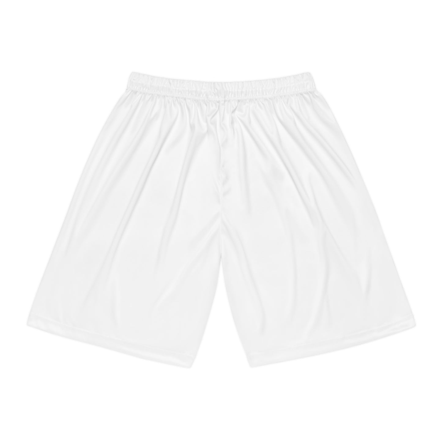 Burnsville Blaze Men's White Basketball Shorts - Comfortable Athletic Wear