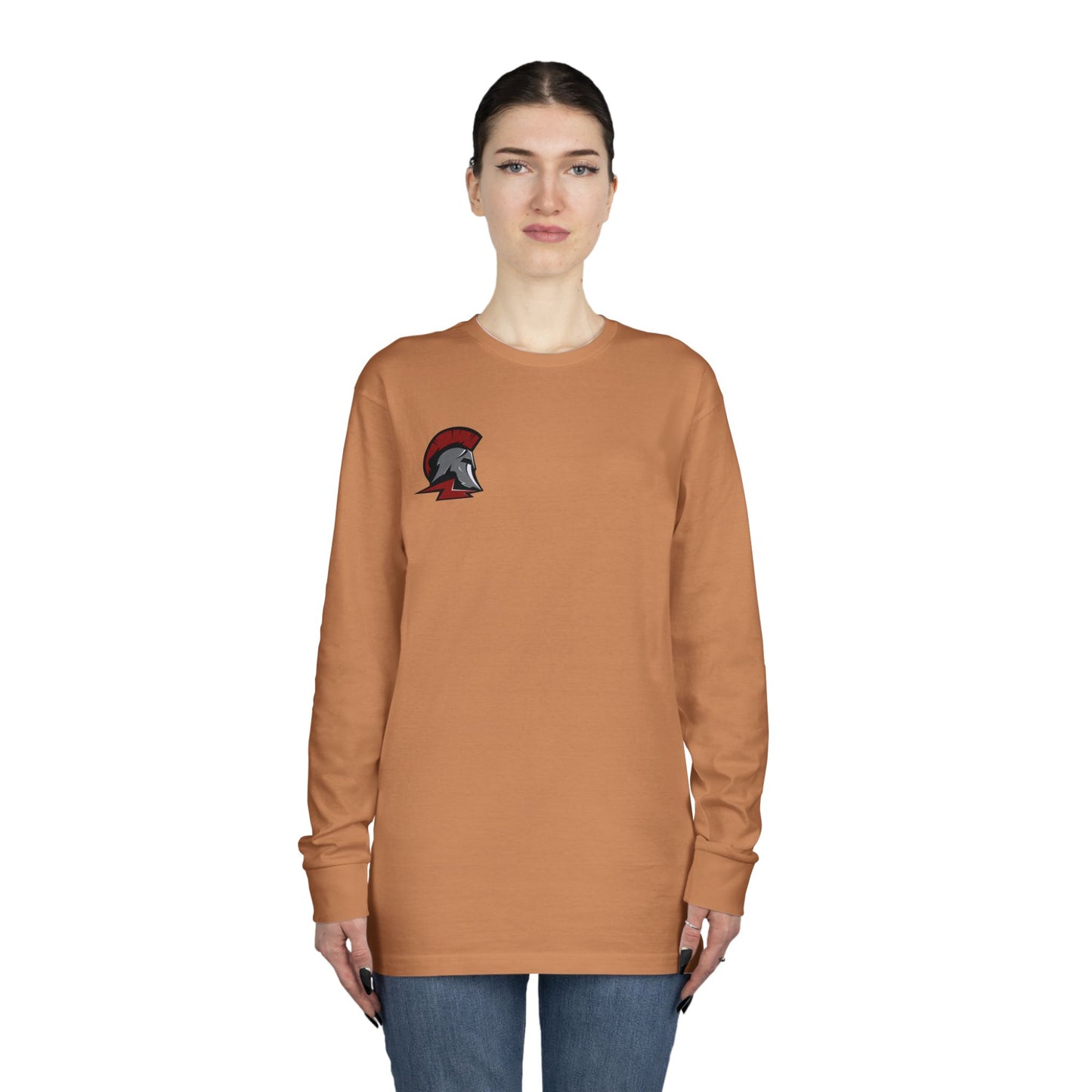 Richfield Spartans Casual Long Sleeve Crewneck Tee - Perfect for Everyday Wear