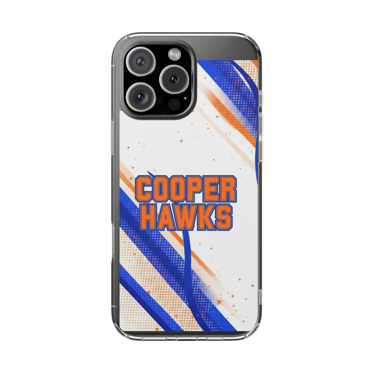 Robbinsdale Cooper Hawks Clear Phone Case - Stylish & Durable Protection