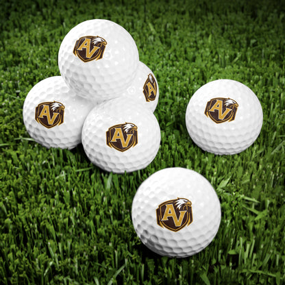 Apple Valley Eagles Golf Balls - 6 Pack