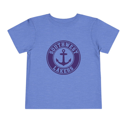 Minneapolis Southwest Lakers Toddler Tee - Cute Nautical Design for Little Fans