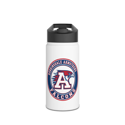 Robbinsdale Armstrong Falcons Stainless Steel Water Bottle, Motivational Hydration Bottle, Sports Water Bottle, Eco-Friendly Gift, Personalized Travel Mug