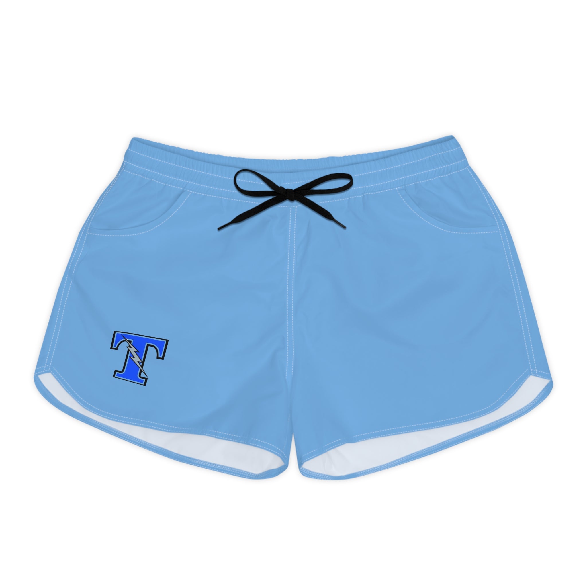 Tartan Titans Women's Light Blue Casual Shorts