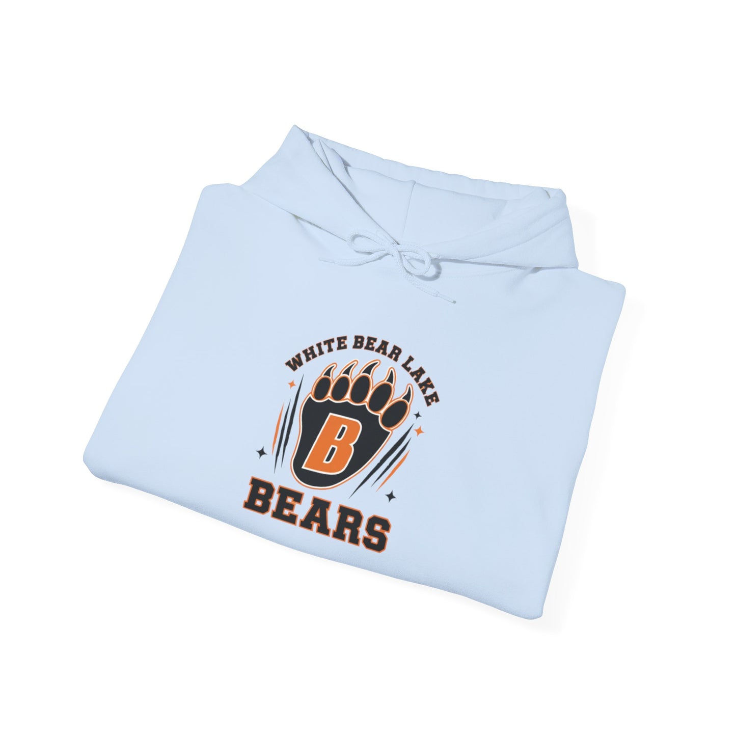 White Bear Lake Bears Block Hoodie