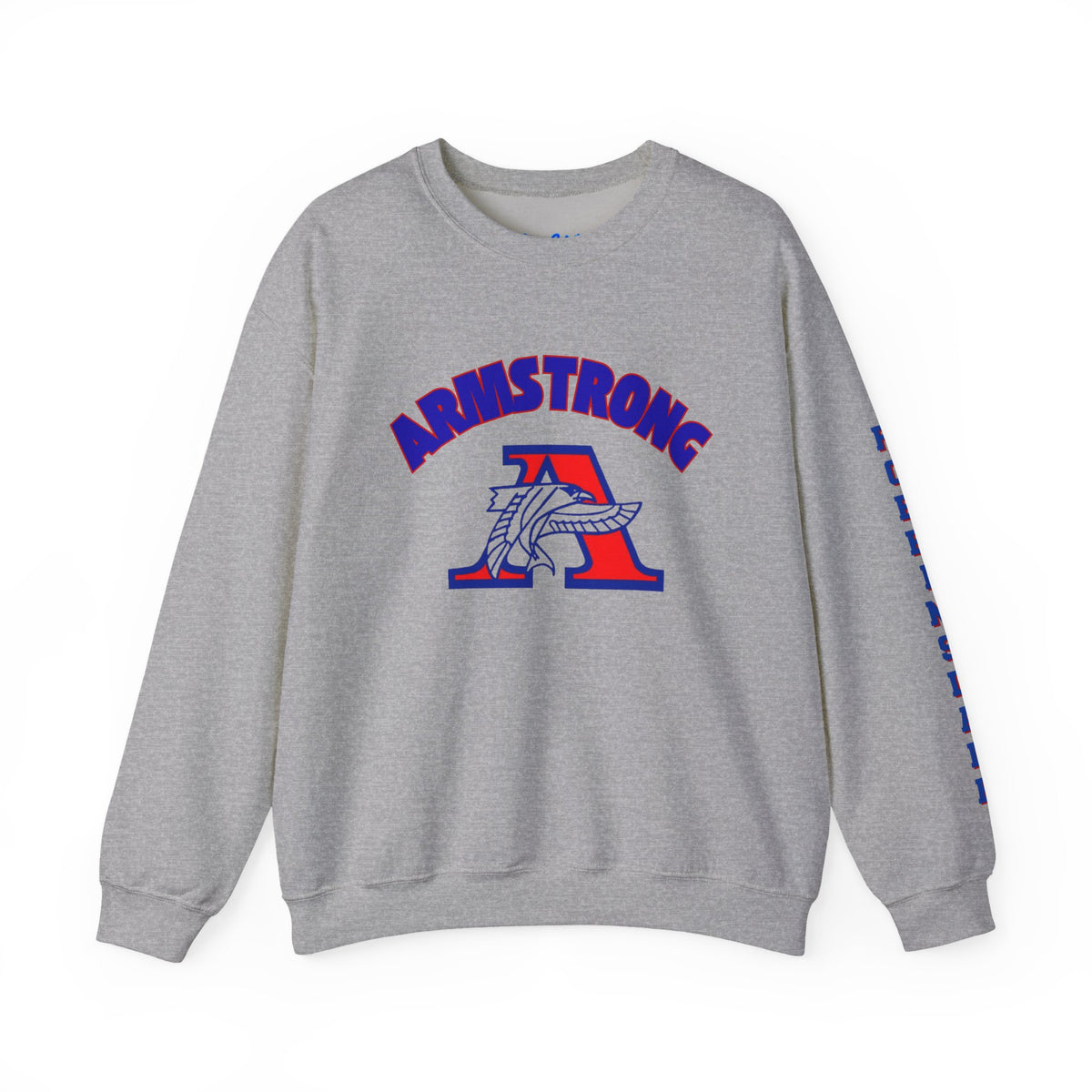 Robbinsdale Armstrong Crewneck Sweatshirt — School Logo Pullover