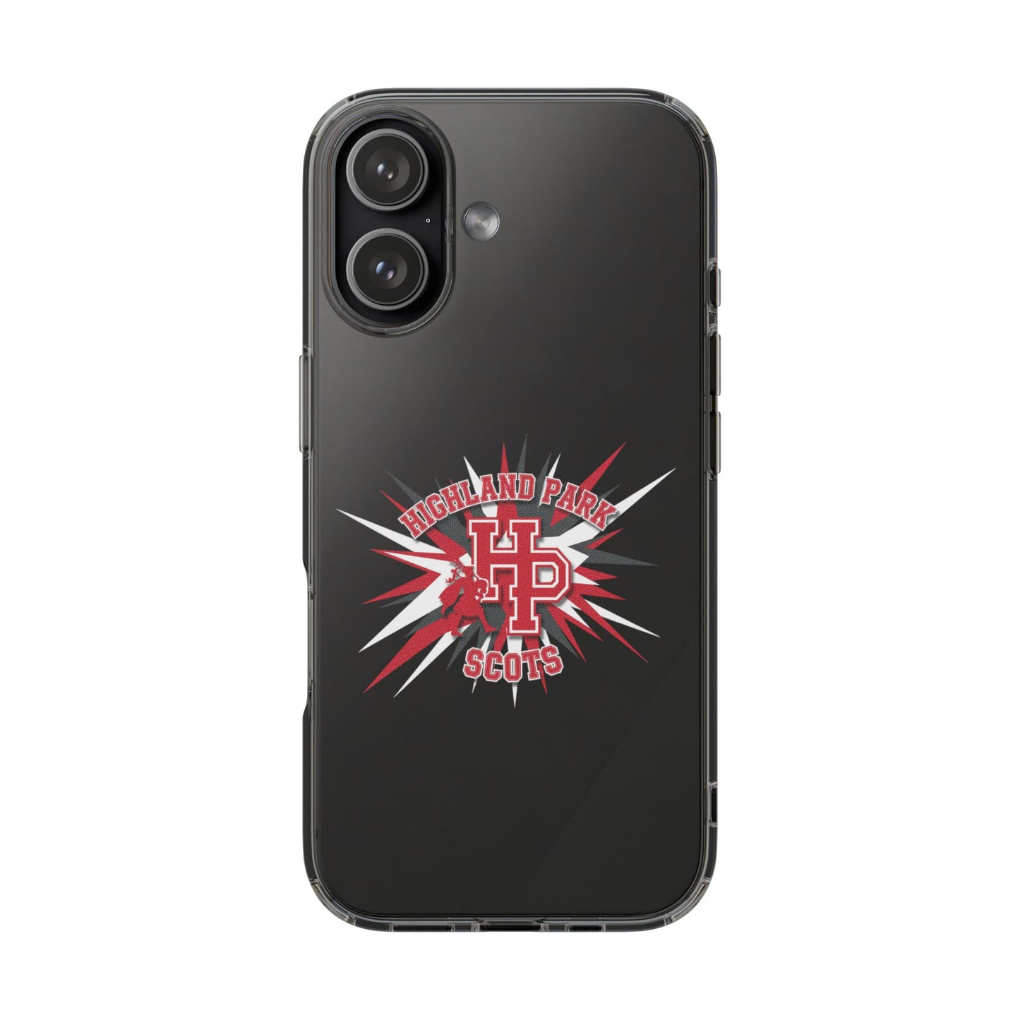 Saint Paul Highland Park Clear Phone Case - Perfect Gift for Students and Fans