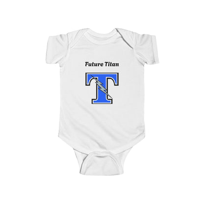 Future Tartan Titan Infant Bodysuit - Adorable Baby Apparel for Little Dreamers