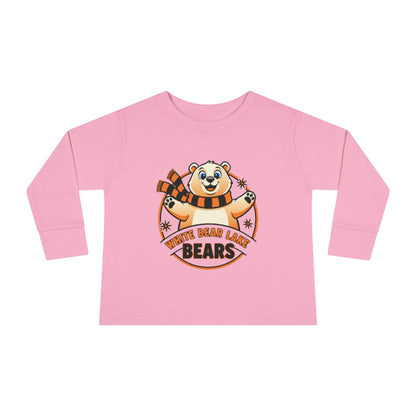 Toddler Long Sleeve Tee - White Bear Lake Bears