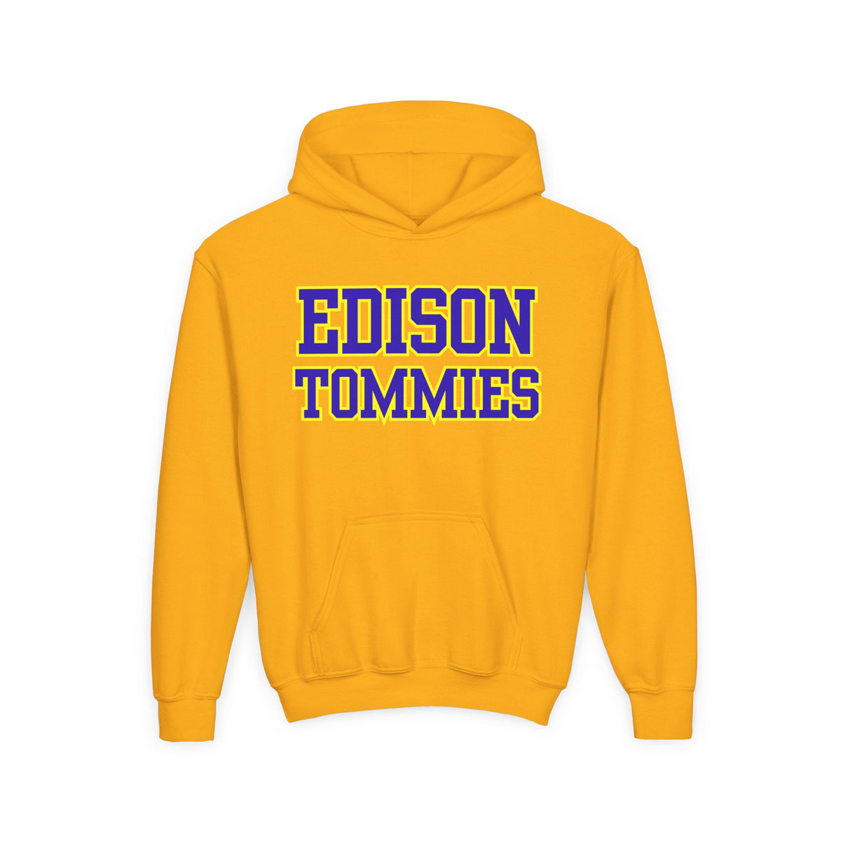 Minneapolis Edison Tommies Youth Hoodie - Fun Sports Design for Young Athletes