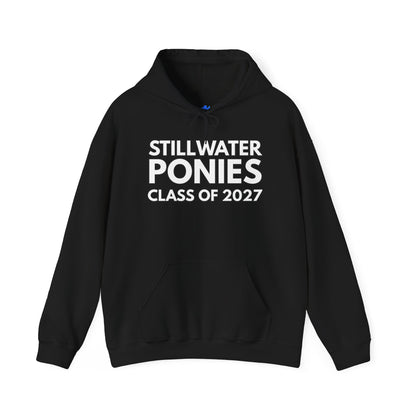 Stillwater Ponies Class of 2027 Hoodie — Graduation Senior Sweatshirt