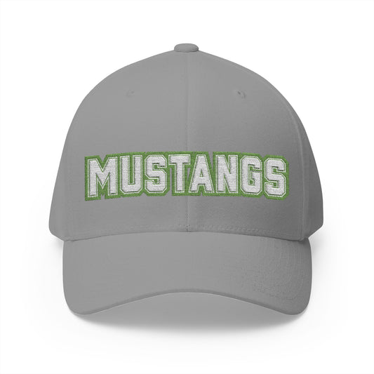 Mounds View Mustangs Bubble Logo Embroidered Cap