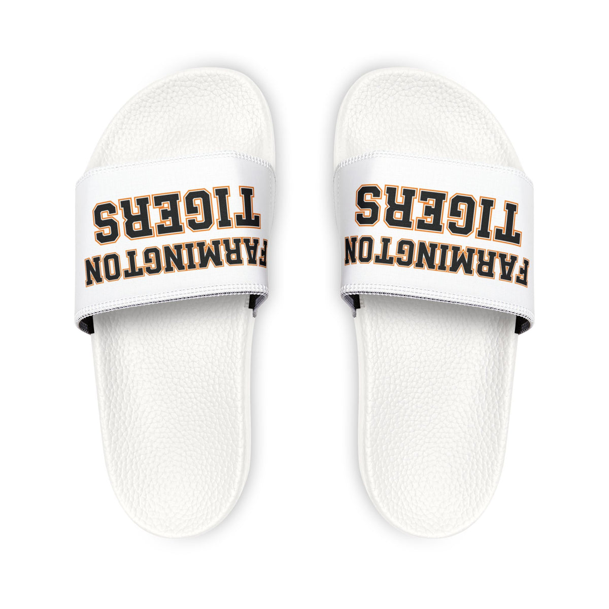 Farmington Tigers Men's Removable-Strap Sandals - Stylish Comfort for Game Day