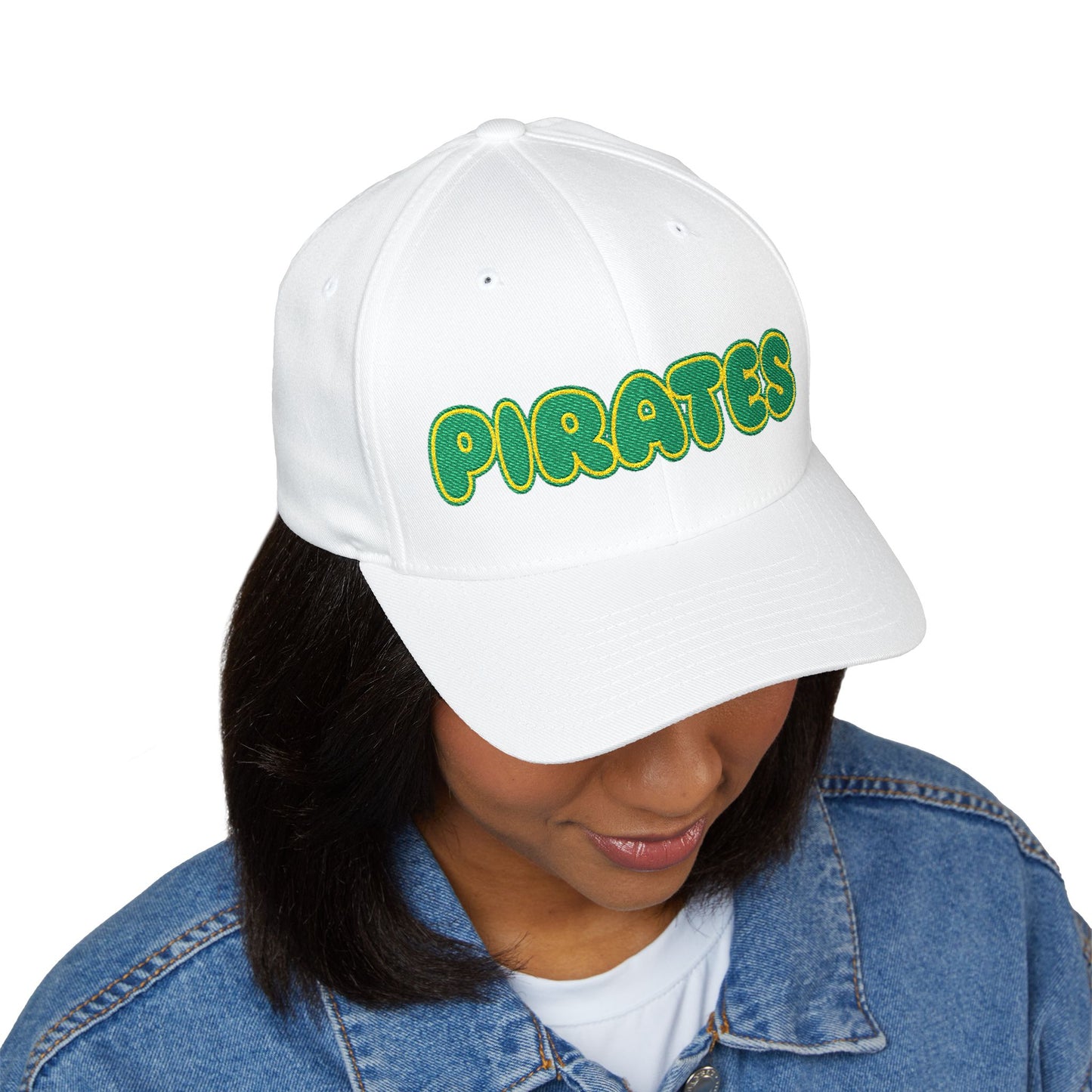 Park Center Pirates Bubble Logo Embroidered Cap