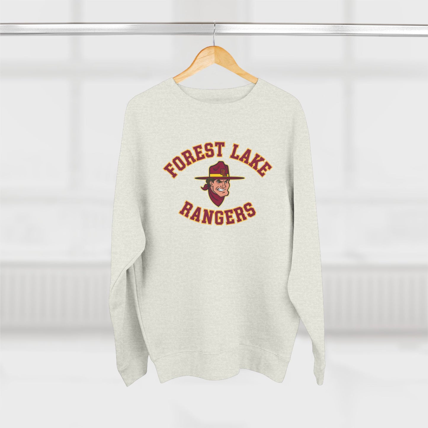Forest Lake Rangers Unisex Crewneck Sweatshirt  - Cozy Everyday Wear