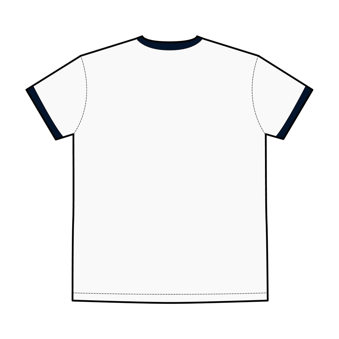 Columbia Heights Hylanders Men's Classic Ringer Tee - Casual Comfort with Vintage Vibe