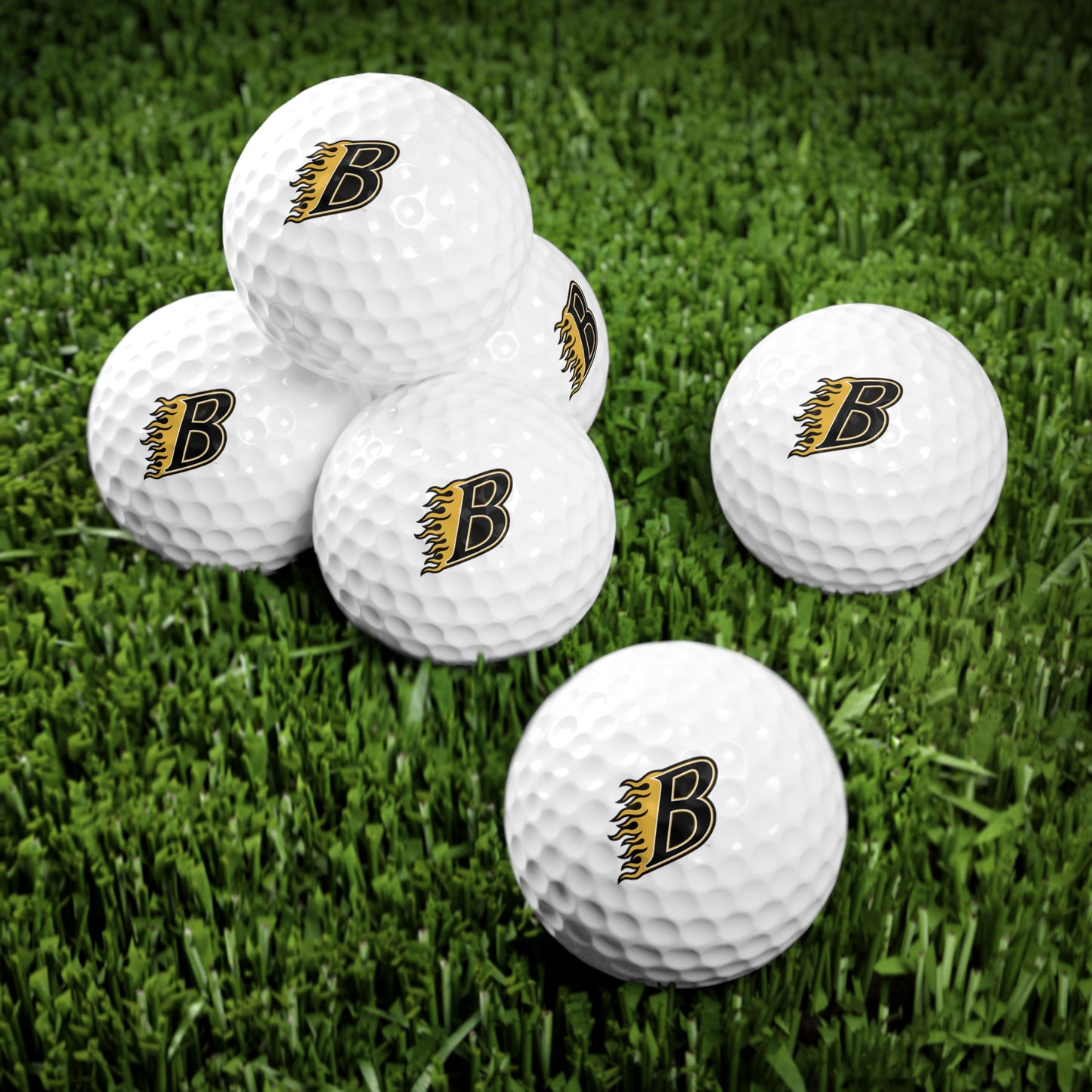 Burnsville Blaze Golf Balls - 6 Pack