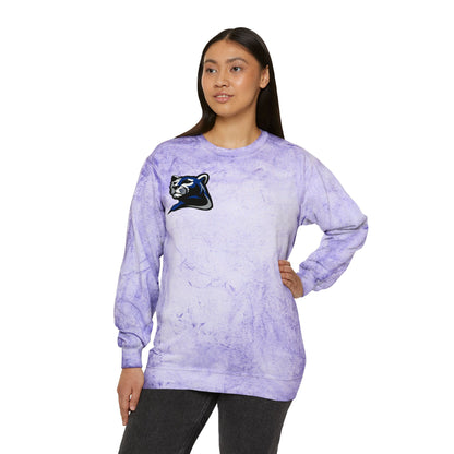 Rogers Royals Color Blast Crewneck Sweatshirt for a Vibrant Vibe, Unisex Tie-Dye Fashion