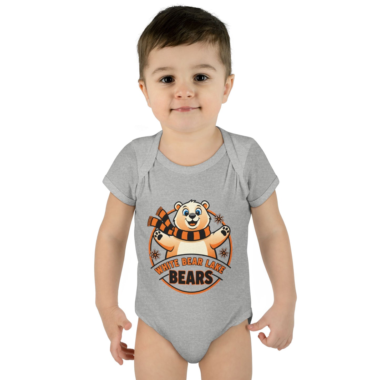White Bear Bears Onesie
