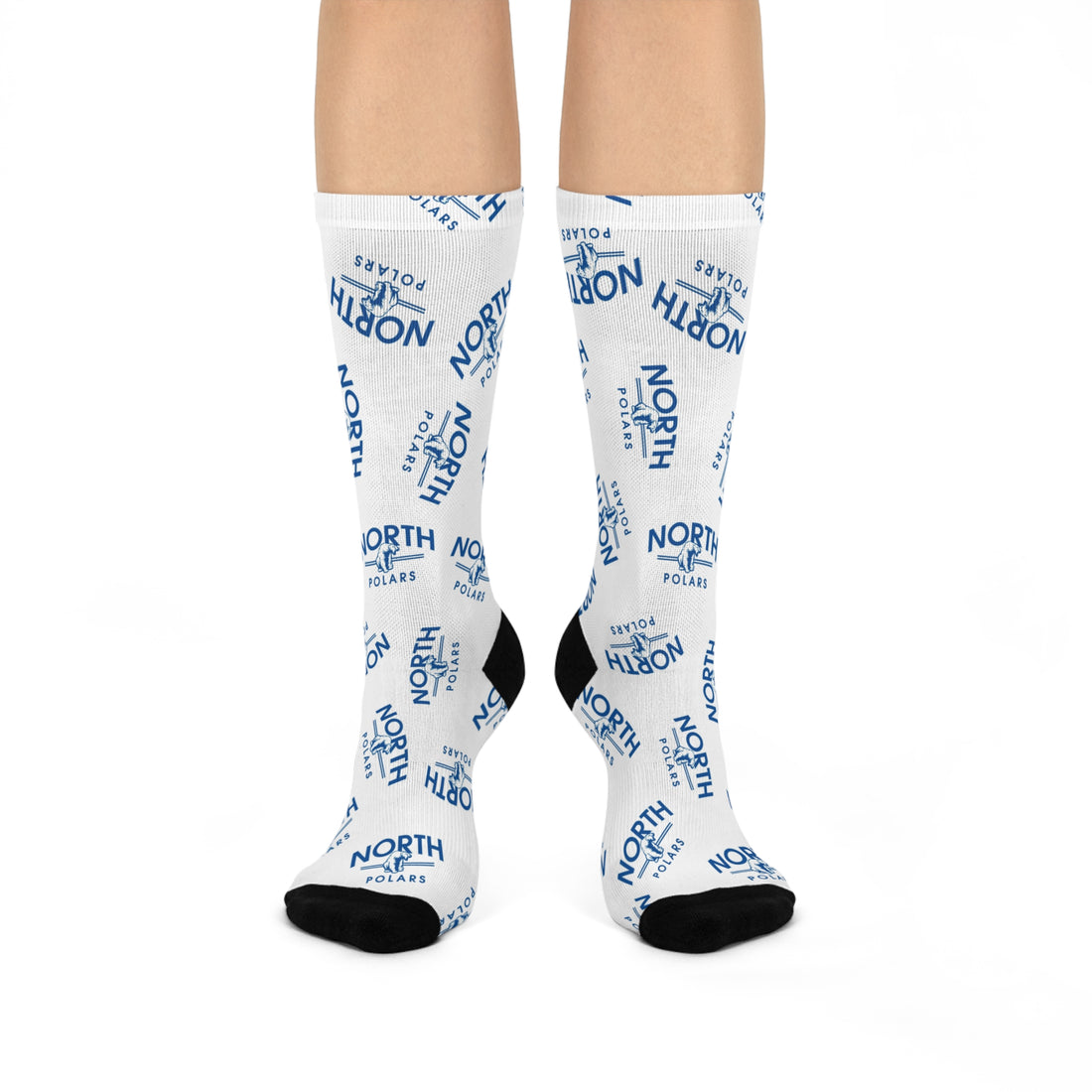 Minneapolis North Polars Stylish Cushioned Crew Socks - Perfect for Outdoor Adventures and Daily Comfort