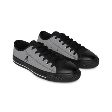 Saint Paul Johnson Men's Sneakers - Stylish Grey Casual Shoes with Governors Logo