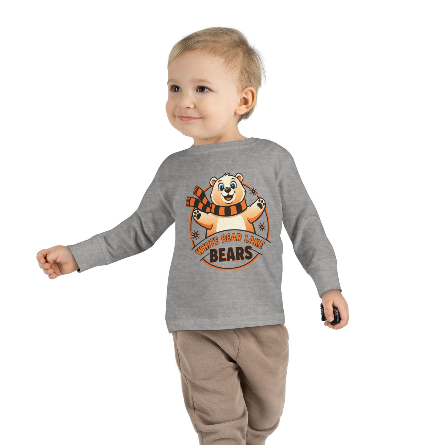 Toddler Long Sleeve Tee - White Bear Lake Bears