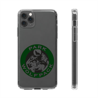 Custom Clear Phone Case - Park Wolfpack Design