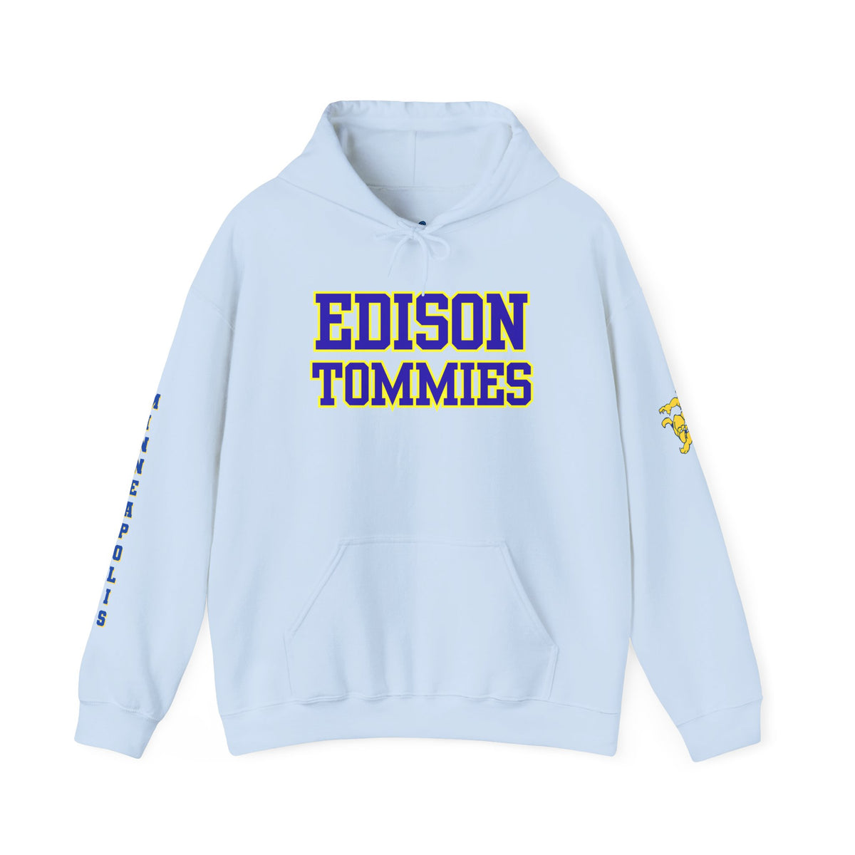 Minneapolis Edison Tommies Block Hoodie