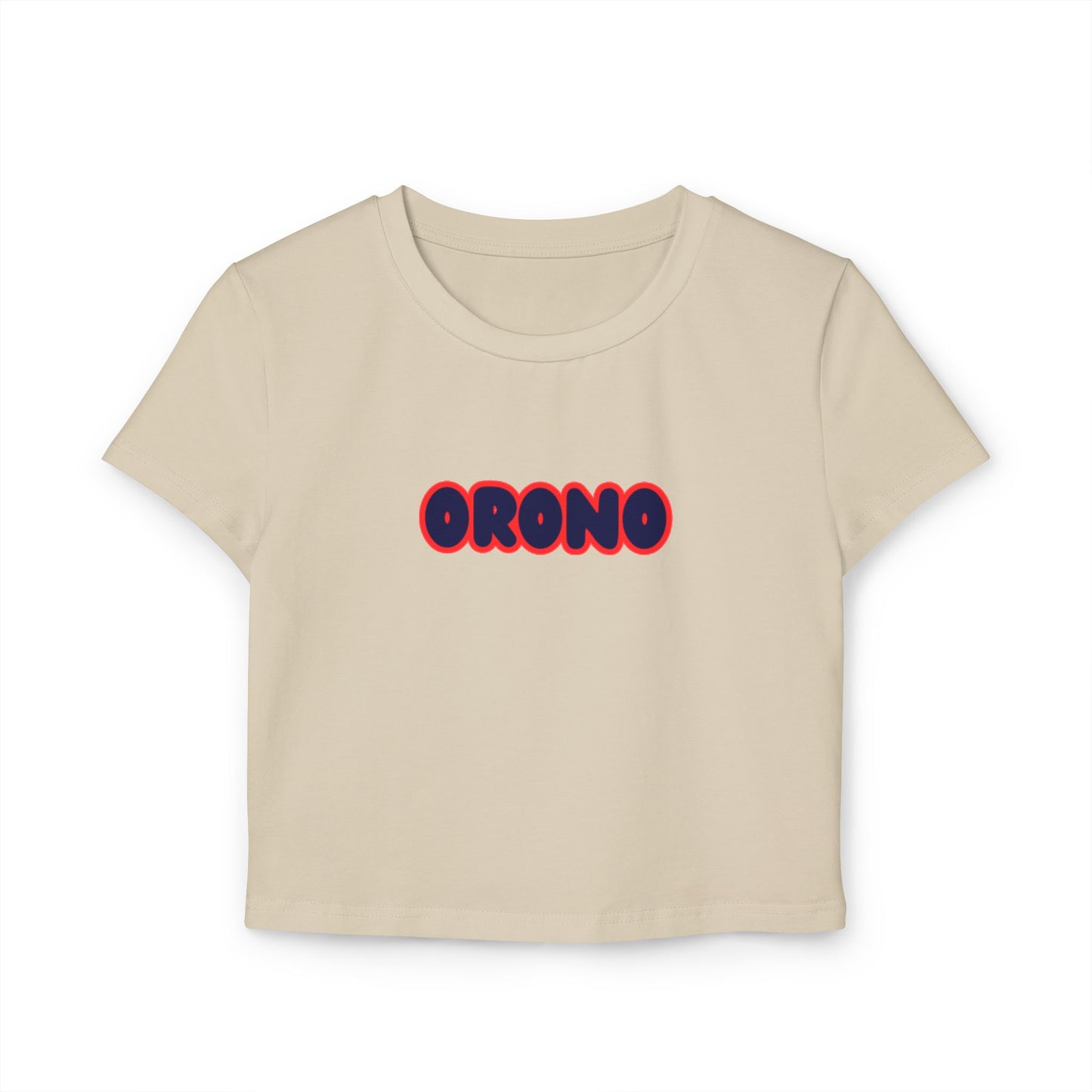 Orono Spartans Women’s Baby Tee - Retro Graphic Top for Casual Vibes