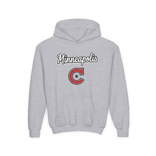 Minneapolis Camden Youth Sporty Hoodie, Perfect for Casual Wear