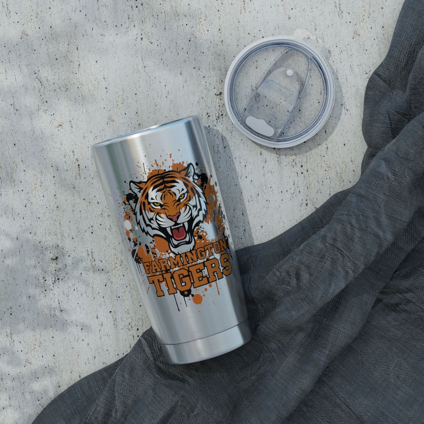 Farmington Tigers 20oz Coffee Tumbler