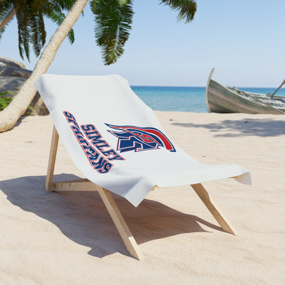 Simley Spartans Beach Towel