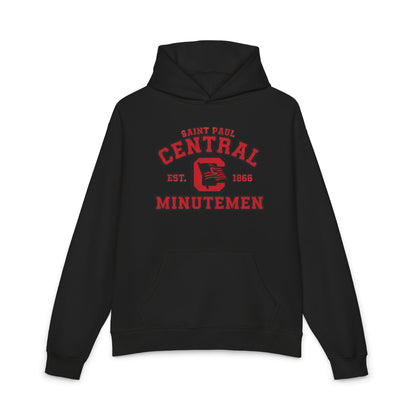 Saint Paul Central Hoodie — Vintage Collegiate School Spirit Pullover